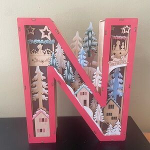 Anthropologie Monogram Wonderland N